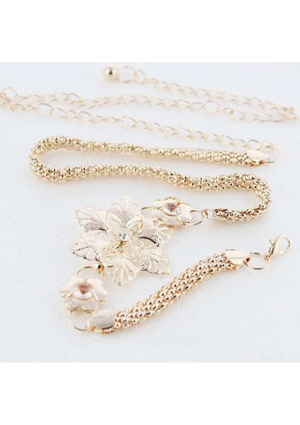 Kadınlar Için Delikli Çiçek Kemerler Bel Kemerleri Kadın 2018 Elbise Lüks Tasarımcı Marka Bayanlar Altın Kemerler Için Kemerler Yüksek Kalite (Yurt Dışından)