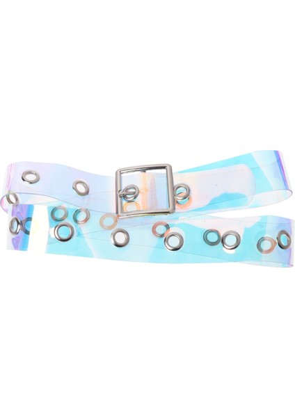 Yeni Lazer Kadın Kemer Holografik Şeffaf Bel Kemeri Metal Pin Toka Şeffaf Bel Kemerleri Kadınlar Için Kemer Kemer 90 CM-120 cm (Yurt Dışından) modelleri