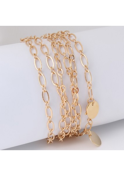 Moda Kadın Bayan Bel Zincir Kemer Metal Altın Gümüş Renk Kemer Zincir Kemer Elbise Gömlek Elbise Aksesuarları (Yurt Dışından) modelleri