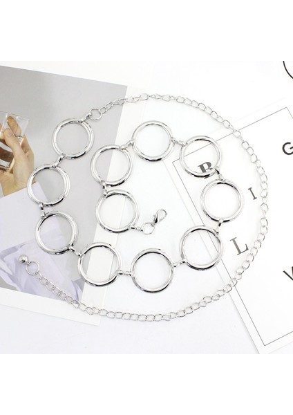 [happytree] 105CM Kemer Pantolon Klasik Bel Zinciri Yuvarlak Şekil Içi Boş Kuşak Kadınlar Için Hip Hop Tarzı Moda Ince Bel Kemerleri 2020 Trendy (Yurt Dışından) modelleri