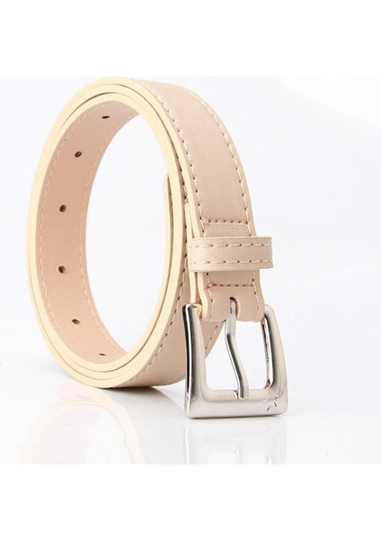 Tatlı Yıldız Kare Tokalı Kemerler Kadınlar Için Pu Deri Tasarımcı Kemer Kızlar Basit Retro Kemer Moda Kot Elbise Bel Kemerleri (Yurt Dışından)