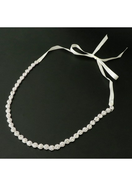 Düğün Parti Balo Abiye Için Rhinestone Kuşak Kemer Gelin Bel Zinciri (Yurt Dışından) modelleri