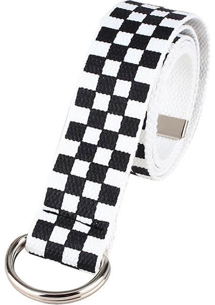 Casual Erkek Kadın Dama Tahtası Kanvas D Halka Kemer (Yurt Dışından) fiyatları