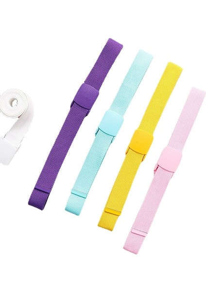 Yeni Plastik Toka Dokuma Kanvas Kemer Çocuk Çocuklar Kanvas Kemer Erkek Kız Ayarlanabilir Çocuk Kemerleri Kot Pantolon Öğrencileri Kemerleri (Yurt Dışından) fırsatları