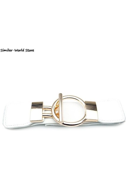 Kadın Elbise Için Kadın Toka Kemer Geniş Elastik Streç Bel Kemeri (Yurt Dışından) indirimleri