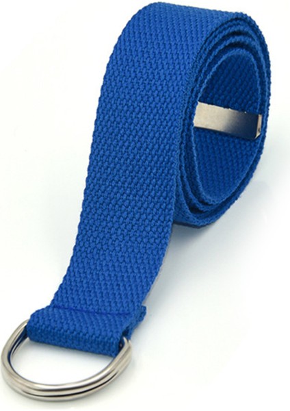 2021 Uni Tuval Düz Renk Kemerler D Halka Çift Toka Bel Kayışı Kadın Erkek Genç Uzun Geniş Kemer (Yurt Dışından) modelleri