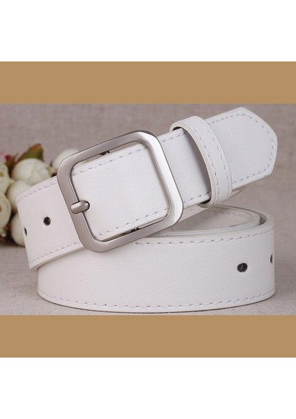 Geniş Kemer Bayan Basit Çok Yönlü Kemer Kadınlar Için Kore Moda Öğrencinin Kare Toka Kız Kemer Kot (Yurt Dışından) fiyatları