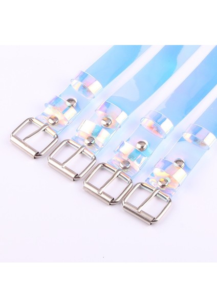 Yeni Klasik Bayan Bel Kemerleri Öğrenci Kız Moda Parlak Renkli Şeffaf Plastik Ayarlanabilir Kemer Kadın Kayışı Kemer (Yurt Dışından) fiyatları
