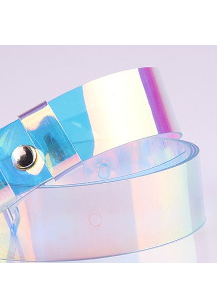 Yeni Klasik Bayan Bel Kemerleri Öğrenci Kız Moda Parlak Renkli Şeffaf Plastik Ayarlanabilir Kemer Kadın Kayışı Kemer (Yurt Dışından) modelleri