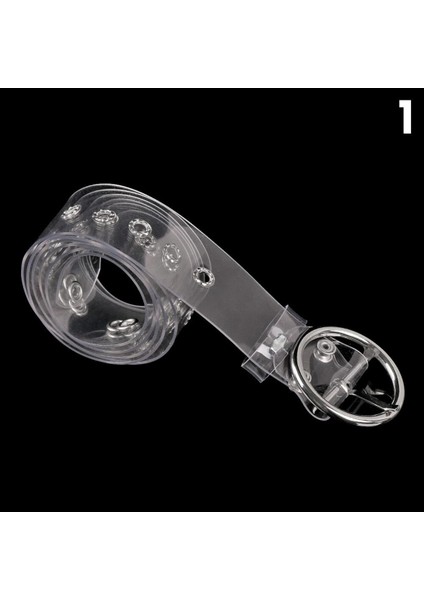 Yeni Moda Şeffaf Kemer Temizle Yuvarlak Kare Kalp Pin Toka Geniş Bel Bantları Bayanlar Kemer Kadın Punk Bel Kemeri (Yurt Dışından)