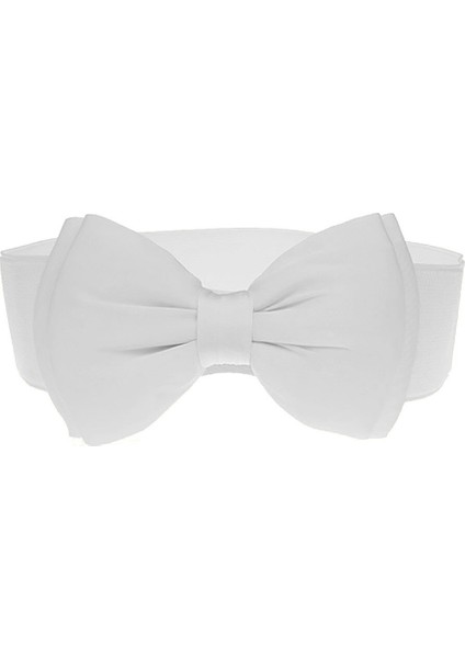 Yeni Ilmek Kemerler Kadınlar Için Moda Vahşi Kemer Geniş Elastik Streç Bel Kemeri Yay Bayan Elbise Dekorasyon Ремень Женский G* (Yurt Dışından) modelleri