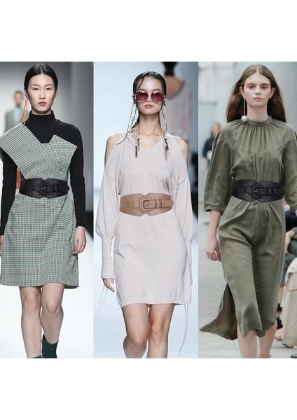 Artı Boyutu Korse Kemer Kadın Tasarımcı Kemerler Kadın Elbiseler Geniş Streç Kuşak Elastik Ceinture Femme Büyük Kemer (Yurt Dışından) modelleri