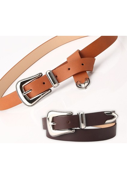 Kadın Elbise Pantolon Kemer Yeni Kadın Moda Lüks Marka Alaşım Pin Tokalı Kemer Erkek Kız Kemer (Yurt Dışından) modelleri