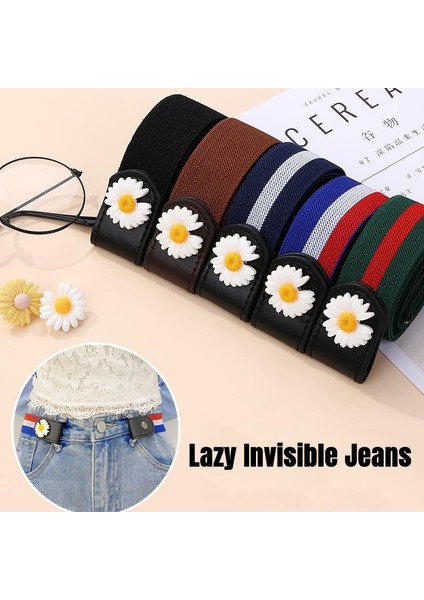 Jean Pantolon Için Tokasız Kemerler / Günlük Tüm Maçlara Uygun Bel Kemeri / Kadın Erkek Dikişsiz Kemer (Yurt Dışından) indirimleri
