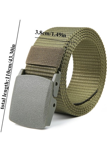 Düz Renk Plastik Toka Erkek Kemerler Uzun Kadın Kemer Erkek Ordu Taktik Uni Naylon Kanvas Kemerler Kadınlar Için Ayarlanabilir Askı (Yurt Dışından) indirimleri