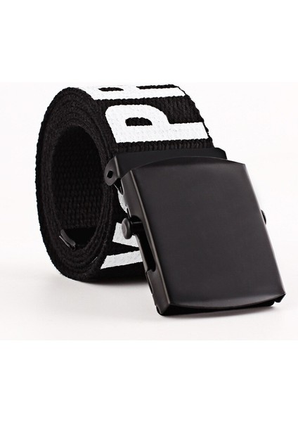 Kadın Gotik Harajuku Sokak Kemeri Tuval Punk Harfler Baskılı Dekorasyon Döngü Şekilli Zihinsel Toka Kot Bel Kemeri 2021 Yeni (Yurt Dışından) fırsatları