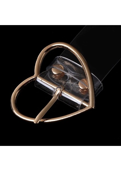 Moda Kadın Şeffaf Geniş Kemer Pimi Kemer Tokası Görünmez Şeffaf Bel Kemeri Bayan Kızlar Günlük Takım Elbise Pantalonları Dekor Kemer (Yurt Dışından) indirimleri