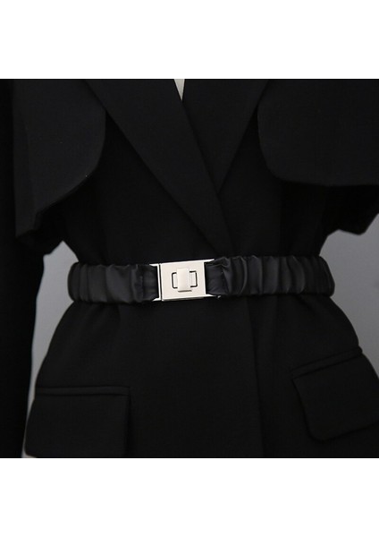 Elastik Kemer Kadın Çok Yönlü Toka Dekoratif Kemer Etek Kazak Ceket Kot Kemer Kadın Kemer Bayanlar Için Hediyeler (Yurt Dışından) indirimleri