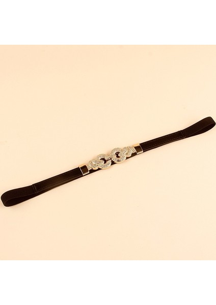 Yaz Ince Kemer Kadın Moda Elbise Elbise Altın Toka Süslemeleri Elastik Kemer Lüks Marka Kemerler Bayanlar Ceinture Femme Riem (Yurt Dışından) indirimleri