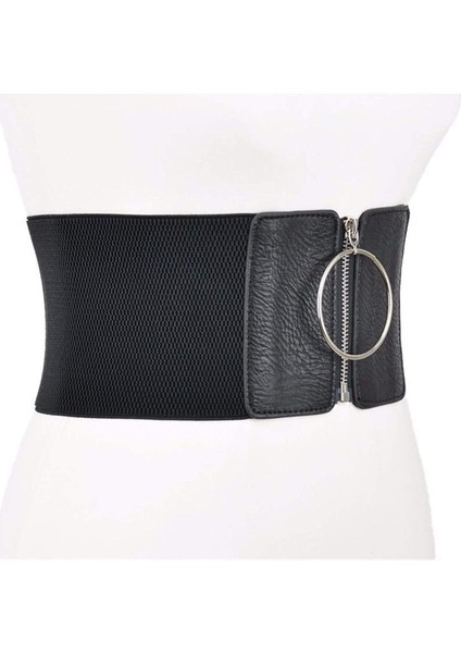 Lookloland Geniş Korse Kemer Elastik Moda Kuşak Büyük Streç Kemerler Kadınlar Için Tasarımcı Punk Elbise Ceinture Femme Kemer # T1P (Yurt Dışından)