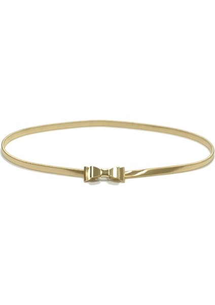 Ön Ilmek Toka Metal Zincir Kadın Dekorasyon Elastik Bahar Altın Ince Kemer Kuşak Kemer Elbise (Yurt Dışından) fırsatları