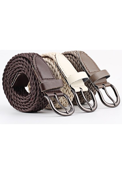Kadın Yeni Elbise Kot Pu Deri Örgülü Kemer Moda Bel Aksesuarları Vintage Bel Ipi 2,5 cm Genişlik 103 cm Uzunluk (Yurt Dışından) fırsatları