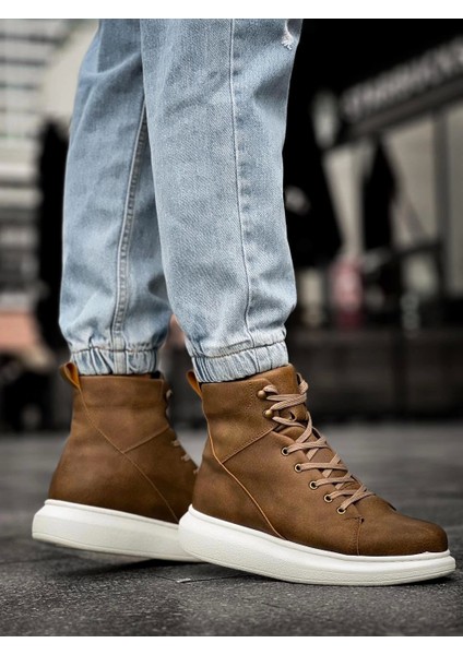 K&a Yüksek Taban Ayakkabı B-080 Vizon modelleri