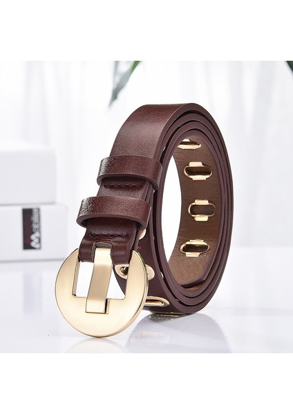 Kadın Lüks Marka Içi Boş Moda Kemer Yüksek Kaliteli Alaşım Toka Vahşi Öğrenci Kot Trend Kişilik Bayanlar Deri Kemer (Yurt Dışından) indirimleri