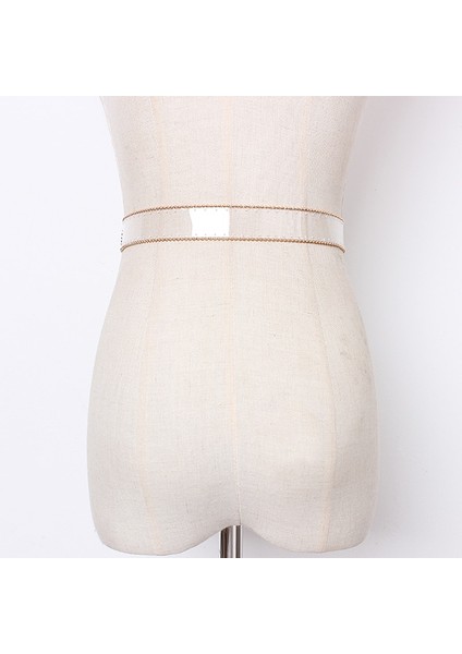 Kot Temizle Kemer Bayanlar Bel Kemerleri Kadınlar Için Şeffaf Beyaz Inci Kemer Tasarımcısı Cinturon Mujer Pvc Plastik Kemer (Yurt Dışından) indirimleri