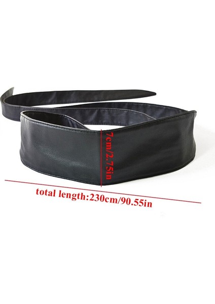 Papyon Kemer Bel Kuşak Kadın Dantel Up Kemer Yeni Ilmek Kemerler Daha Uzun Geniş Bağlama Kemer Bağları Yay Bayan Elbise (Yurt Dışından) fırsatları