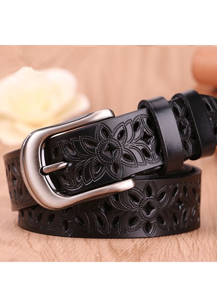 【happytree】 Kadınlar Için Hakiki Deri Kemerler Ikinci Katman Sığır Derisi Kadın Kemer Vintage Pin Toka Askı Kot (Yurt Dışından) indirimleri