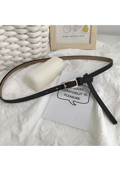 Kemer Kadın Ince Düğümlü Inek Derisi Moda Eşleşen Elbise Kore Tarzı Basit Tüm Maç Ceket Kazak Kemer Tasarımcısı Kemer X251 (Yurt Dışından) fiyatları