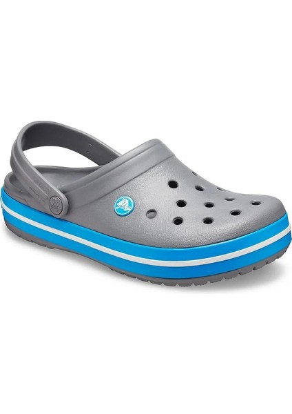 Crocband 11016-07W Unisex GRİ - MAVİ Sandalet&Terlik