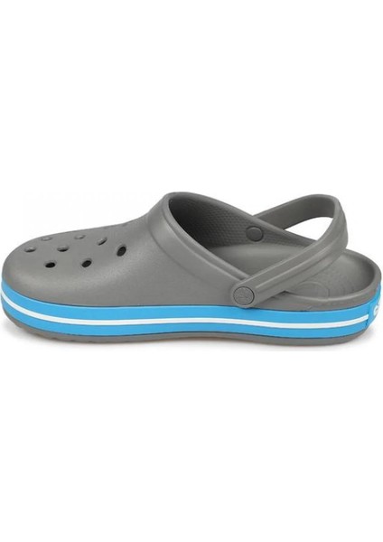 Crocband 11016-07W Unisex GRİ - MAVİ Sandalet&Terlik