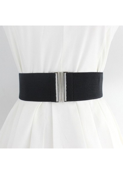 Lookloland Kadınlar Için Kemerler Elbiseler Streç Bel Kemeri Geniş Elastik Korse Kemer Slim Fit Benzersiz Zarif Aksesuarlar (Yurt Dışından)