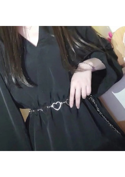 Lookloland 105CM Kemer Pantolon Klasik Bel Zinciri Aşk Kalp Içi Boş Kuşak Kadınlar Için Hip Hop Tarzı Moda Ince Bel Kemerleri 2021 Trendy (Yurt Dışından) modelleri