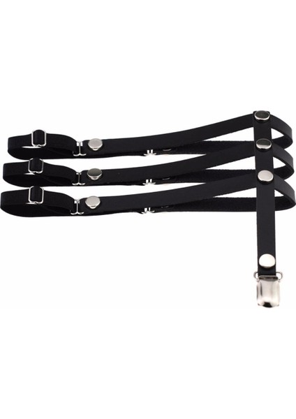 Moda Cosplay Askı Kemer Kız Harajuku Punk Gotik Jartiyer Bahis Kadın Elastik Perçinler Uyluk Bacak Halkası Jartiyer (Yurt Dışından) fiyatları