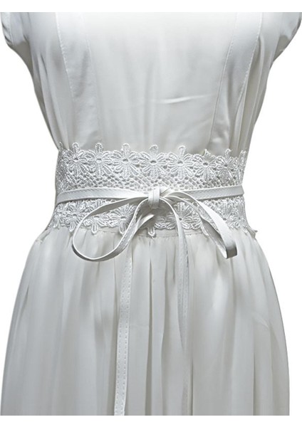 Kadın Bağcıklı Kemer Yeni Kravat Yay Kemerler Kadınlar Için Geniş Kemer Kadın Elbisesi Moda Bağları Yay Bayan Elbise Dekorasyon 2021 Yetişkin (Yurt Dışından)