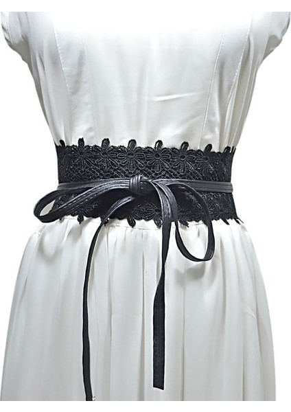 Kadın Bağcıklı Kemer Yeni Kravat Yay Kemerler Kadınlar Için Geniş Kemer Kadın Elbisesi Moda Bağları Yay Bayan Elbise Dekorasyon 2021 Yetişkin (Yurt Dışından) fiyatları