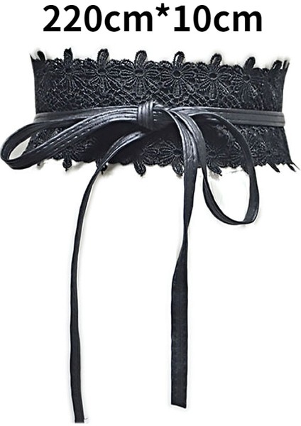 Kadın Bağcıklı Kemer Yeni Kravat Yay Kemerler Kadınlar Için Geniş Kemer Kadın Elbisesi Moda Bağları Yay Bayan Elbise Dekorasyon 2021 Yetişkin (Yurt Dışından) modelleri