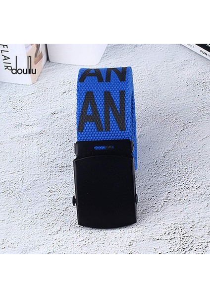 115 cm An Baskı Nötr Naylon Kanvas Kemer Otomatik Toka Öğrenci Kemeri Yeni Renk Hem Erkek Hem De Kadın Kemerleri (Yurt Dışından) fiyatları