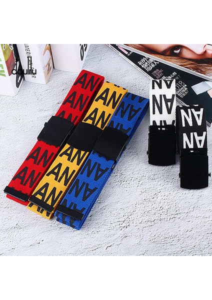 115 cm An Baskı Nötr Naylon Kanvas Kemer Otomatik Toka Öğrenci Kemeri Yeni Renk Hem Erkek Hem De Kadın Kemerleri (Yurt Dışından) indirimleri