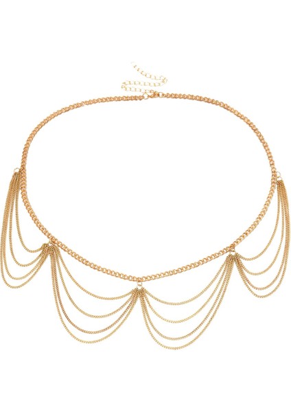 Yeni Bel Kemerleri Kadınlar Için Kemerler Için Artı Boyutu Elbiseler Için Kemer Zinciri Dekoratif Kemer Vücut Uzun Püskül Bel Zincir Kemer (Yurt Dışından) fiyatları