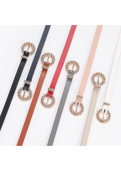 Yeni Retro Çiçek Altın Tokalı Kemer Kadın Moda Pu Pin Tokalı Kemerler Kadın Kot Elbise Marka Tasarım Kemer 2022 (Yurt Dışından) indirimleri