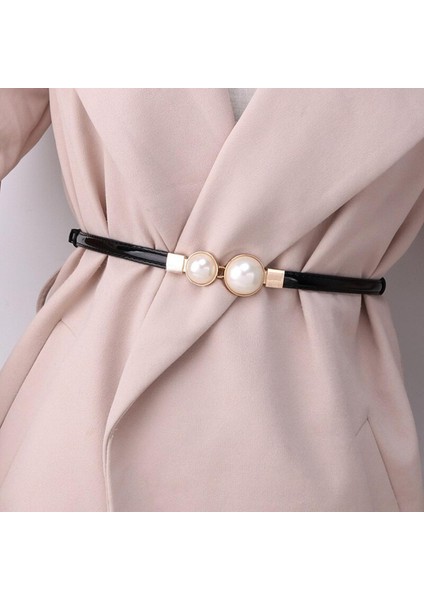 Ayarlanabilir Uzun Kemer Parlak Rugan Kemerler Kadınlar Için Yüksek Kaliteli Cinturon Mujer Strass Toka Lüks Korse Cintos (Yurt Dışından)