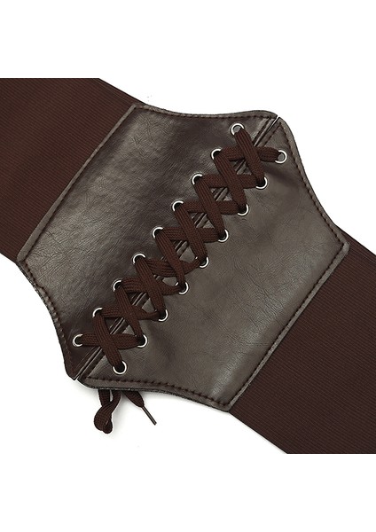Loveshopping* Trend Kadın Vücut Şekillendirici Toka Geniş Kemer Bel Kemeri Underbust Korse Kemer (Yurt Dışından) modelleri