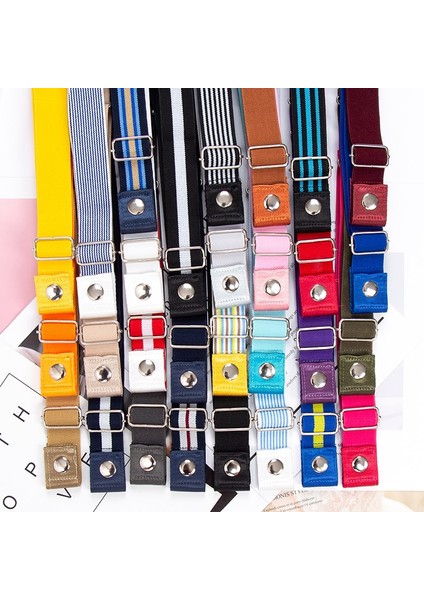 Tokasız Elastik Görünmez Kemer Kadınlar Için Artı Boyutu Yüksek Kaliteli Toka Olmadan Kot Kolay Kemerler Erkekler Hiçbir Sorunsuz Tasarımcı Kemer (Yurt Dışından) fırsatları