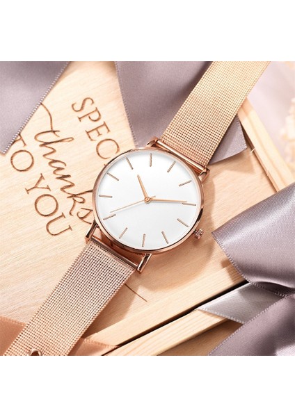 Kadın Saati Gül Altın Kadın Saati 2020 Kadın Örgü Kemer Ultra Ince Moda Relojes Para Mujer Lüks Kol Saatleri Reloj Mujer (Yurt Dışından) indirimleri