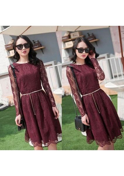 2021 Sıcak Satılan Moda Taklit Inci Boncuk Ince Bel Zincir Kemer Kadın Kızlar Metal Kemer Kemerli Elbise Aksesuarları 6 Renk (Yurt Dışından) indirimleri