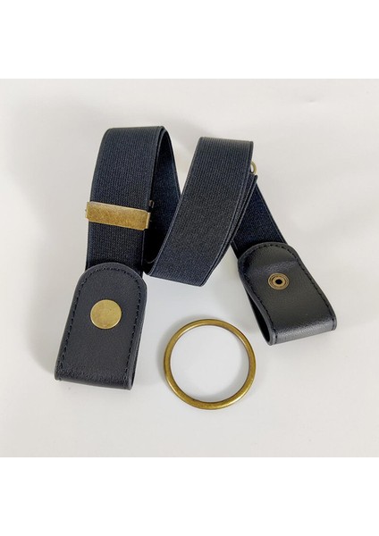 Hiçbir Toka Elastik Streç Kemerler Kadınlar ve Erkekler Için Rahat Görünmez Kot Pantolon Elbiseler Kemer Kuşak Unisex Cintos (Yurt Dışından)